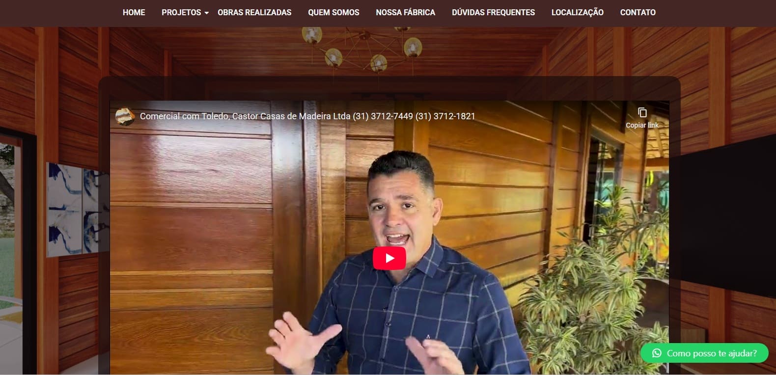 criação de site em bh castor